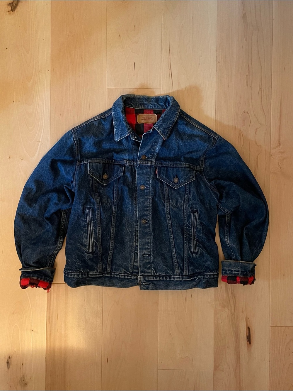 80's Levi's Flannel-Lined Type 3 Jacket (Made in USA / Size 48L)